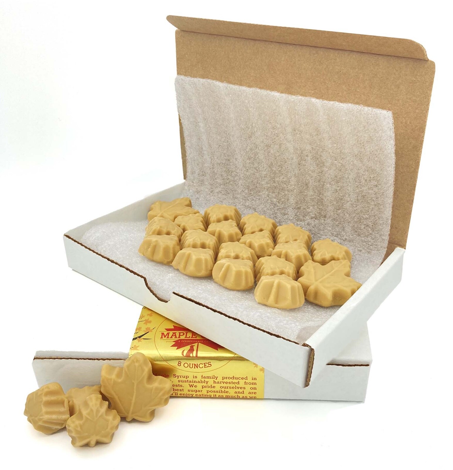 Nova Maple Candy – Pure Maple Syrup Sugar Leaf Candy