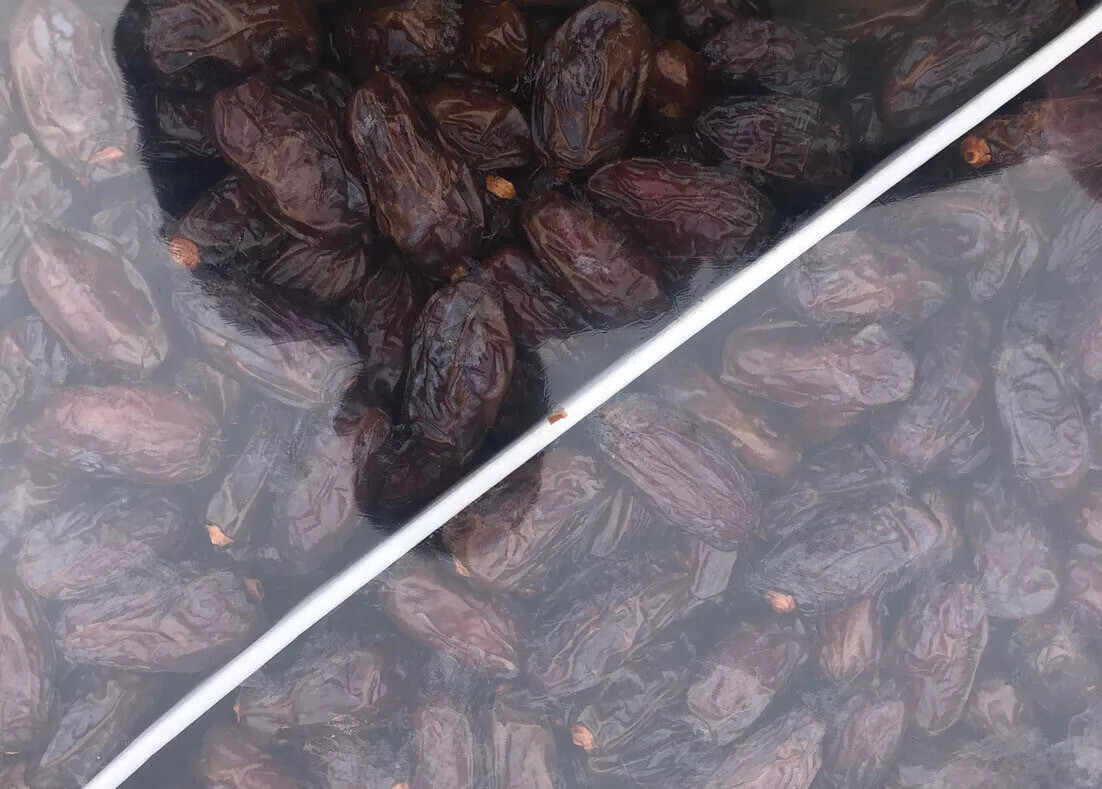22 LB (2 BOXES x 11 LB) MEDJOOL DATES . FRESH CALIFORNIA LARGE DATES.
