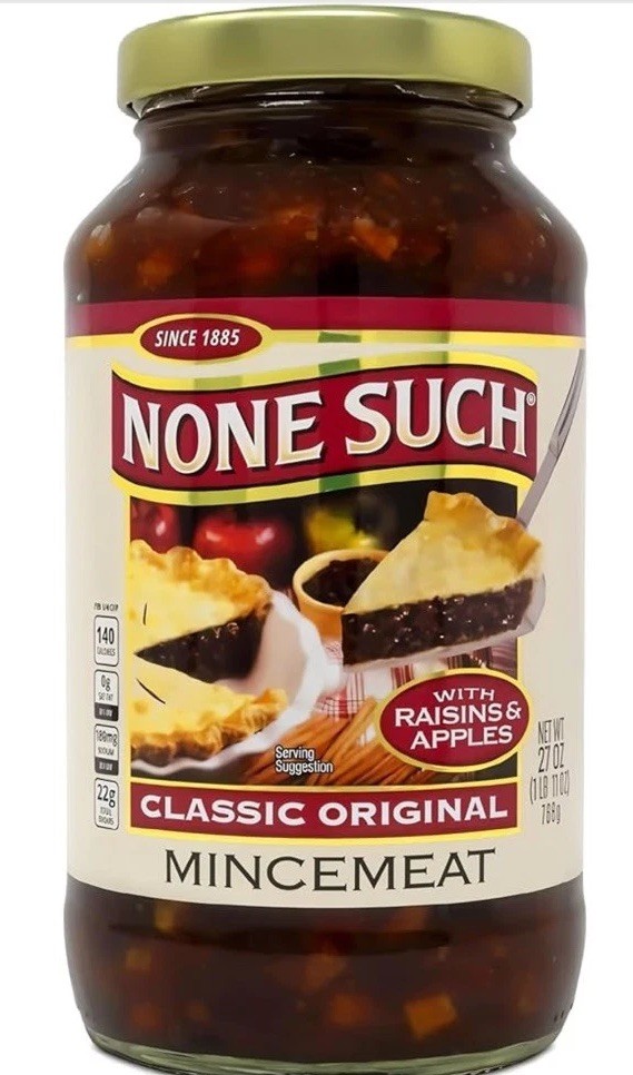 None Such Mincemeat Classic Original with Raisins & Apples, 27 Ounce (Pack of 1)