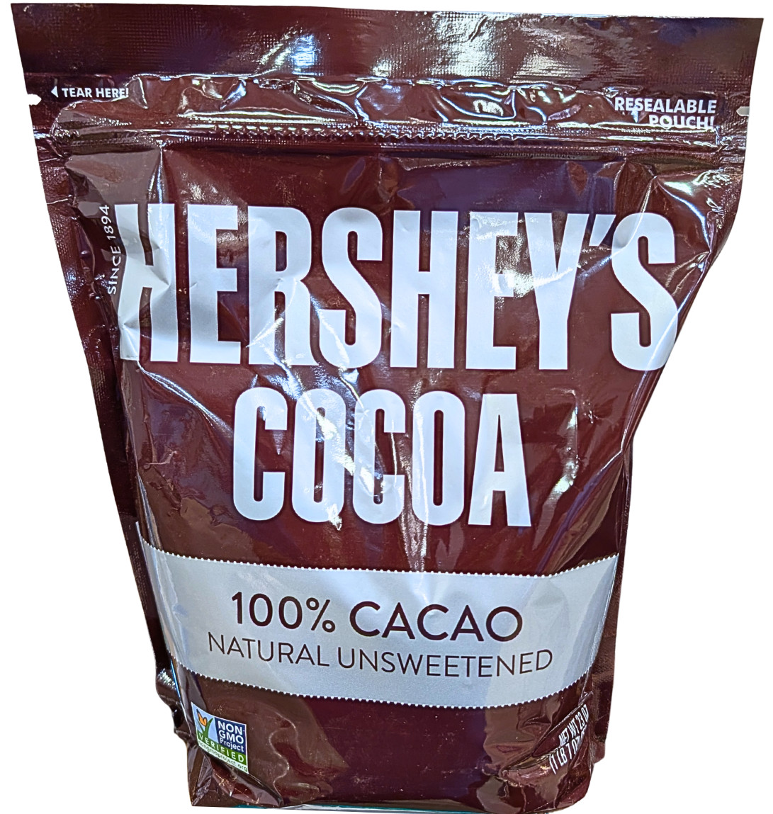 Hershey’s Cocoa 100% Cacao Natural Unsweetened 23 Ounce EXP 09/2027