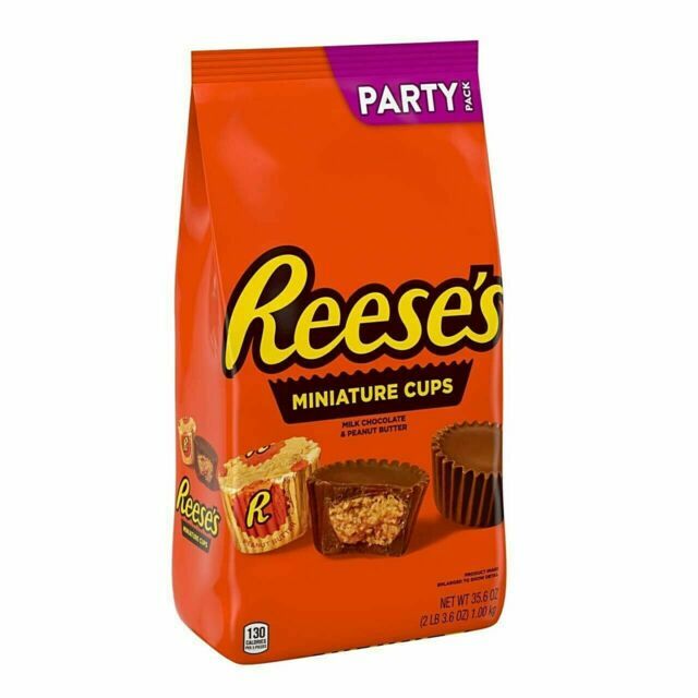 Reese’s 2lbs Milk Chocolate Peanut Butter Cup Miniatures Assortment