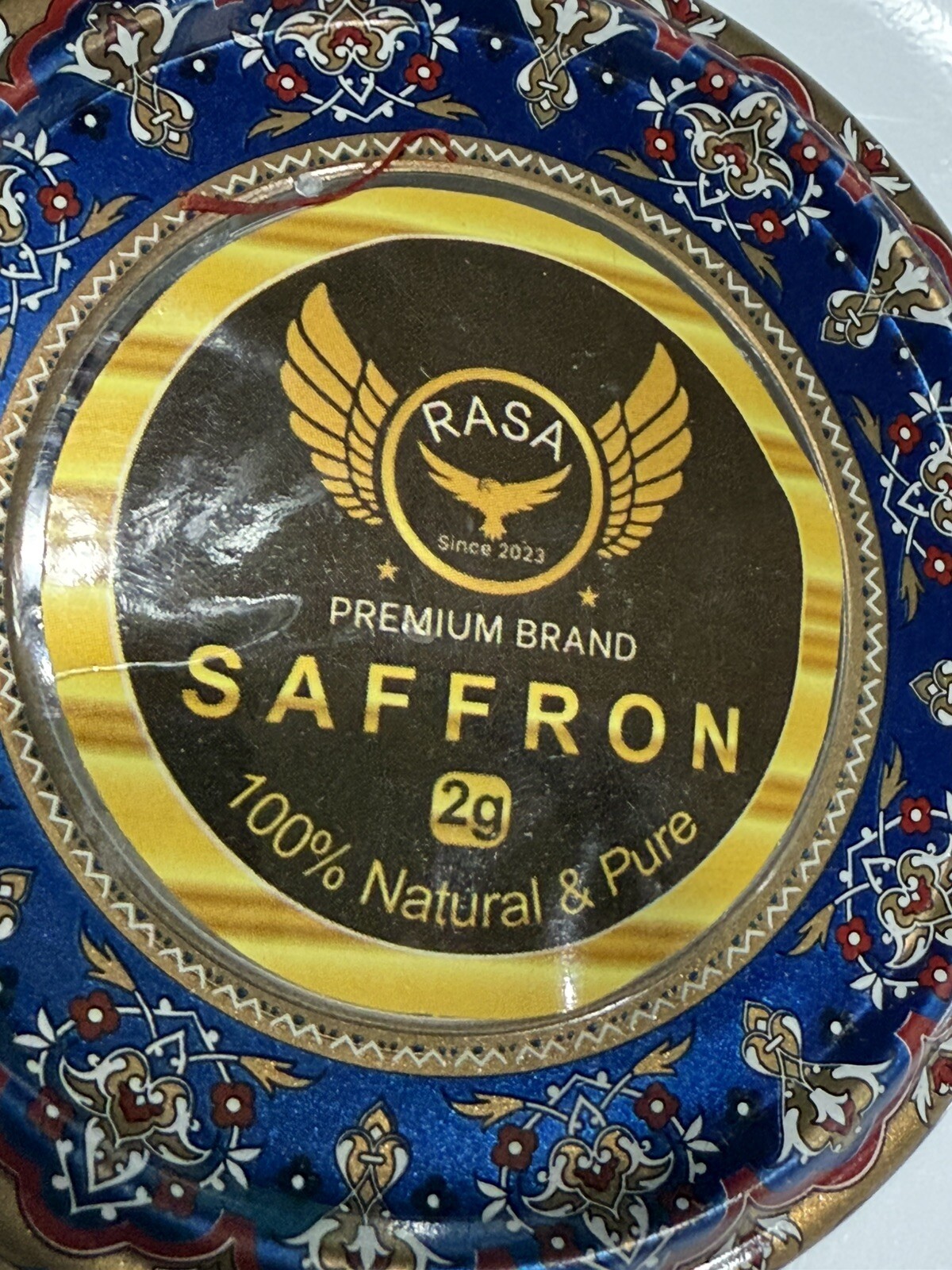 4 Grams (2) 2 Gram Tins Of Saffron Threads Spices for all Culinary Uses