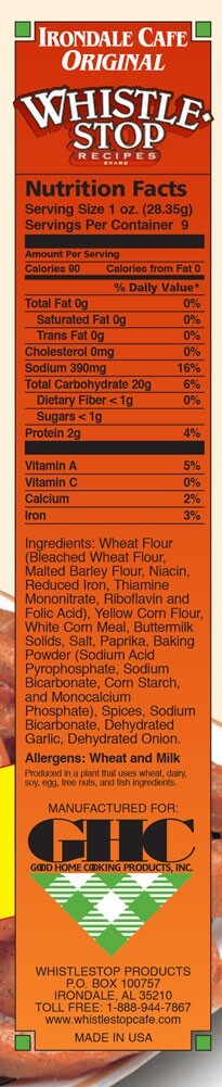 Original WhistleStop Cafe Recipes | Onion Ring Batter Mix | 9-oz | Case of 3