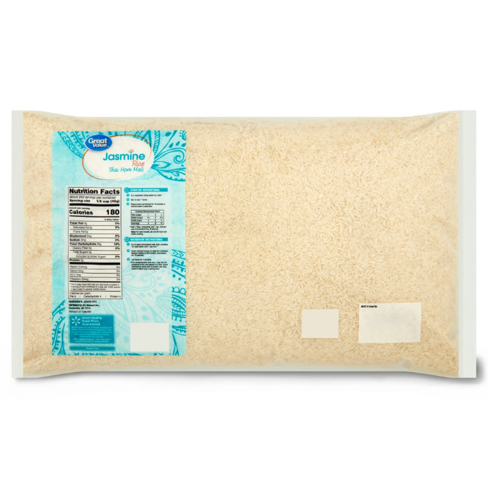 2 pack Great Value Jasmine Rice, 20 lb
