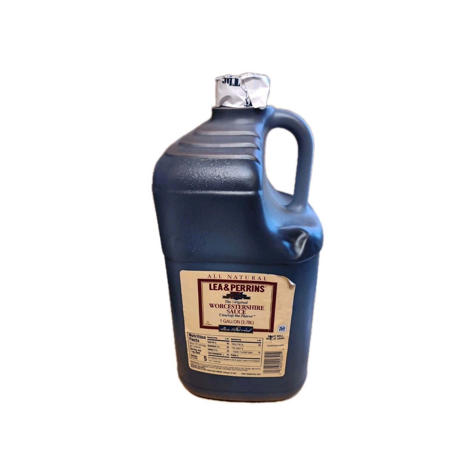 Worcestershire Sauce 1 gallon Jug Lea & Perrins Bulk Catering BBQ Flavor