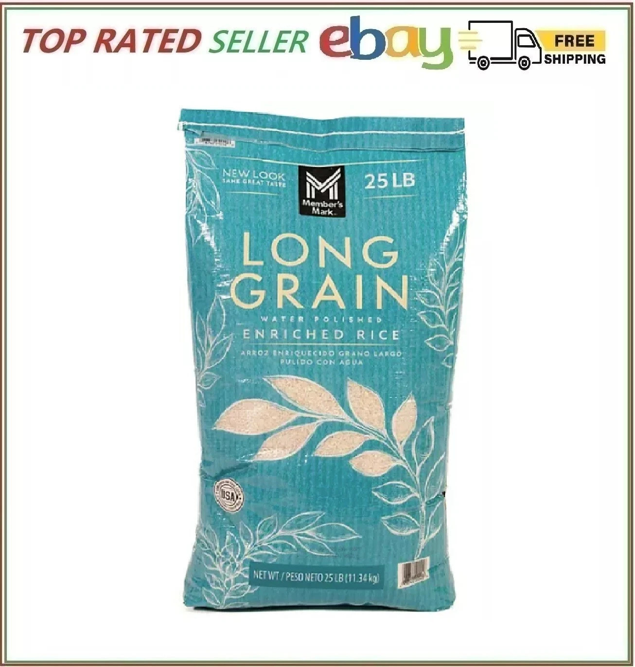 Member’s Mark Long Grain White Rice, 25 lbs.