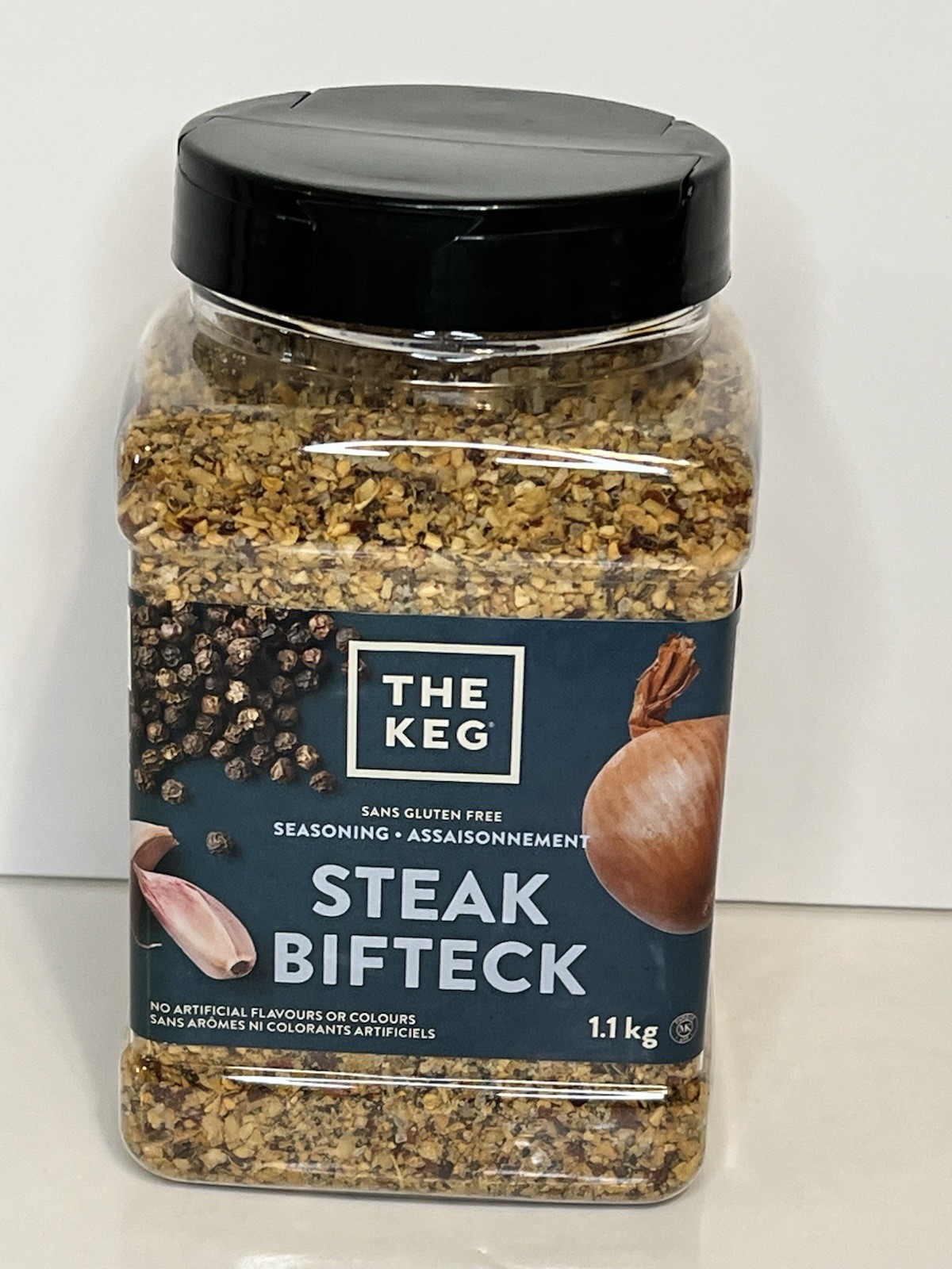 The Keg Steak Seasoning 1.1 kg, Always Fresh, New, Huge Container, BB Apr 2029