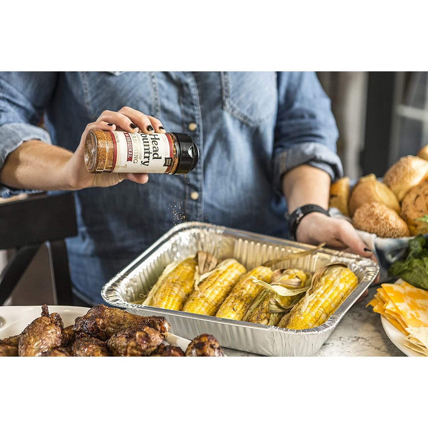 Head Country Championship BBQ Seasoning, 26 Ounce (Pack of 1), orange