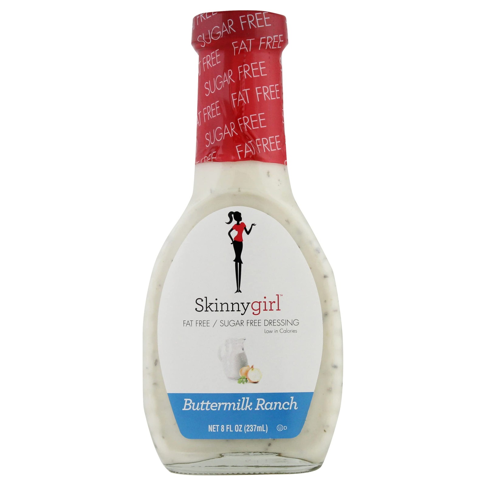 Skinnygirl Sugar Free Fat Salad 8 Fl Oz (Pack of 1), Buttermilk Ranch