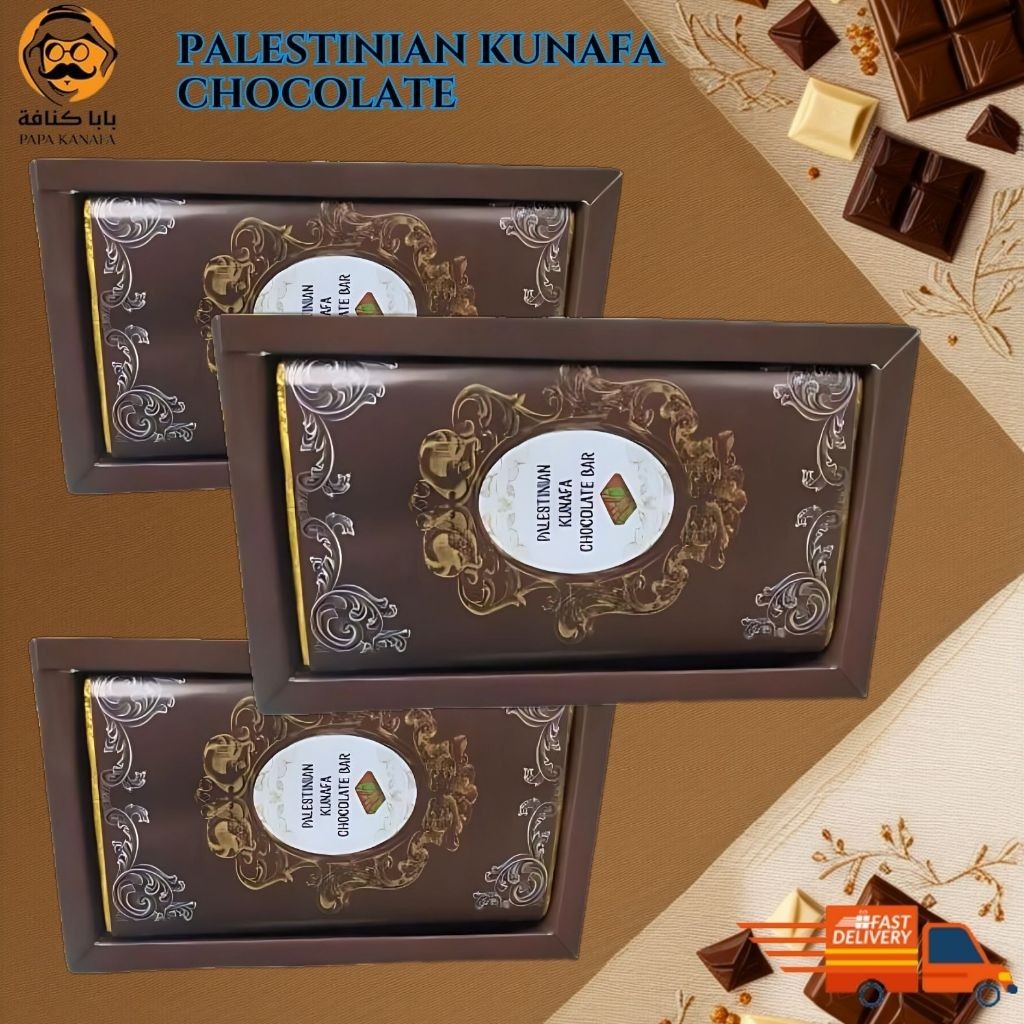 Premium Pistachio Chocolate Kunafa – Viral malaysian dubai fix chocolate 340g bi
