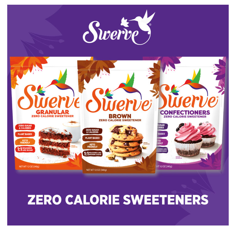 Swerve Ultimate Sugar Replacement Sweetener, Brown Sugar Substitute, Zero Calori