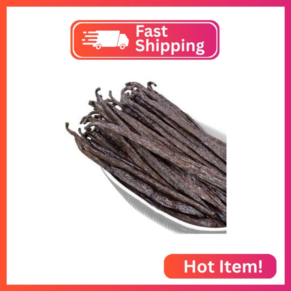 15 Madagascar Vanilla Beans Whole Gourmet Extract Grade A Pods for Baking, Extra