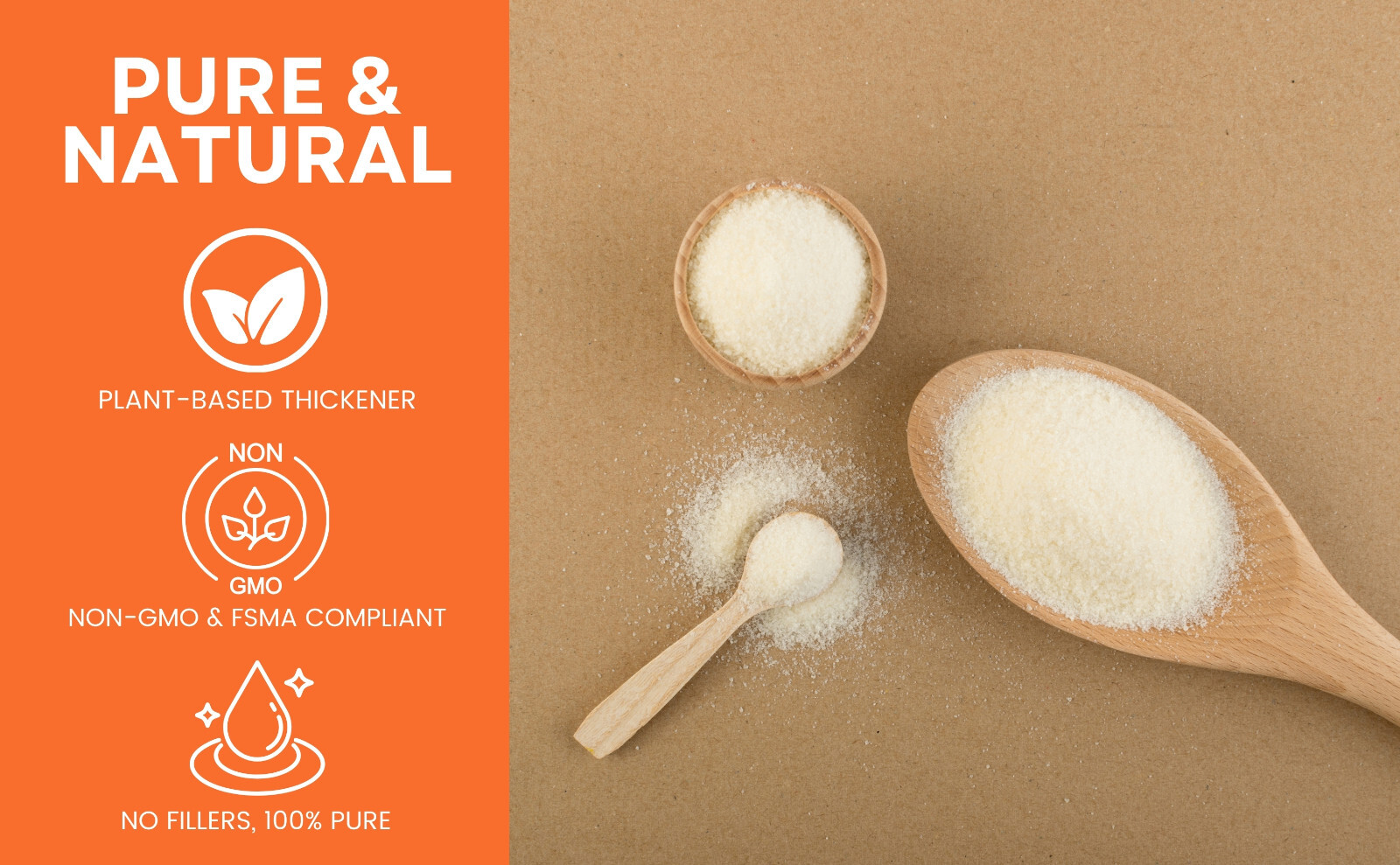 Agar Agar Powder. Vegan (Vegetarian) Gelatin. Non GMO, Gluten Free 8 oz Bag