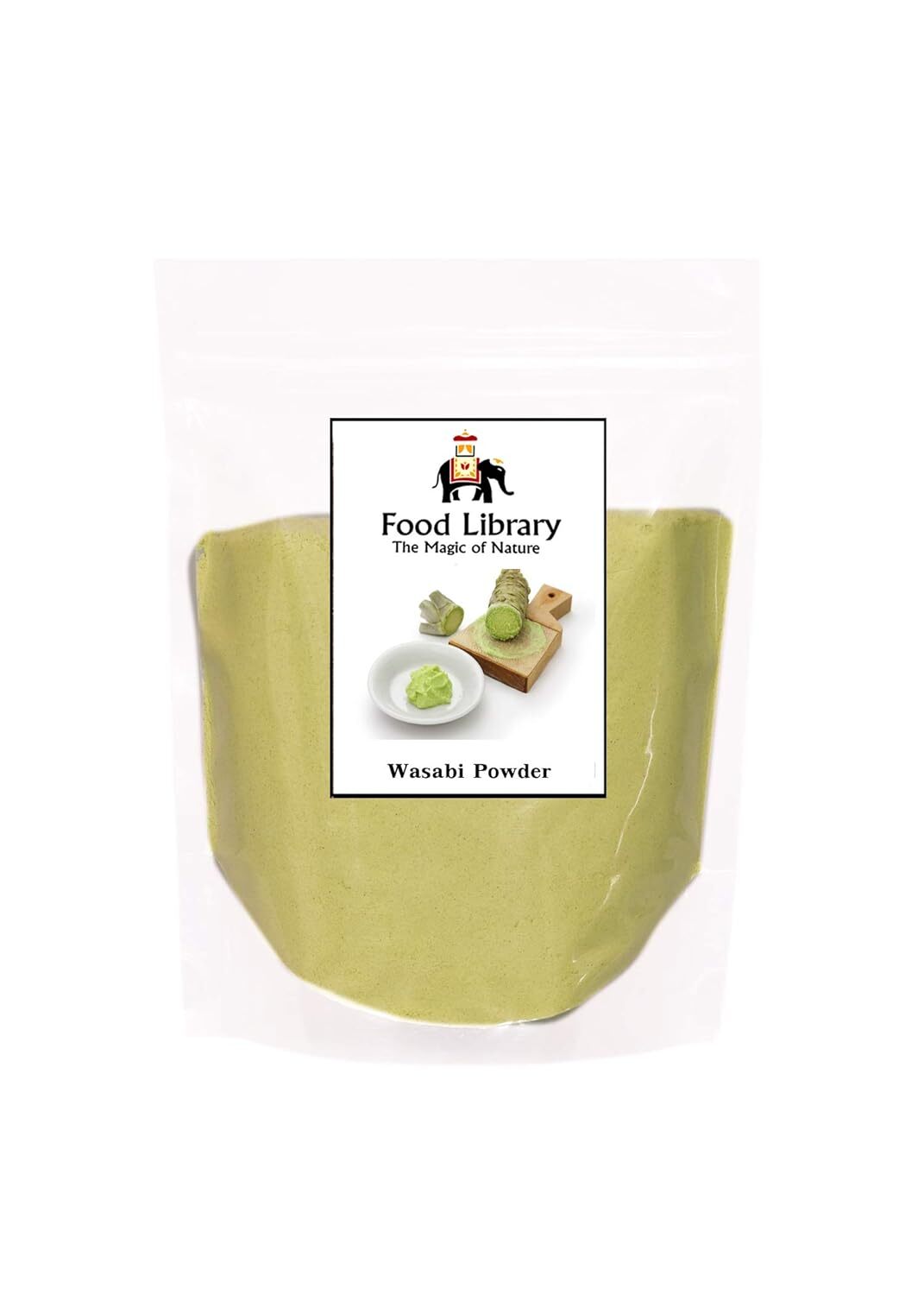 Food Library -Nature Japanese Wasabi Powder-Japanese Horseradish 200 Grams