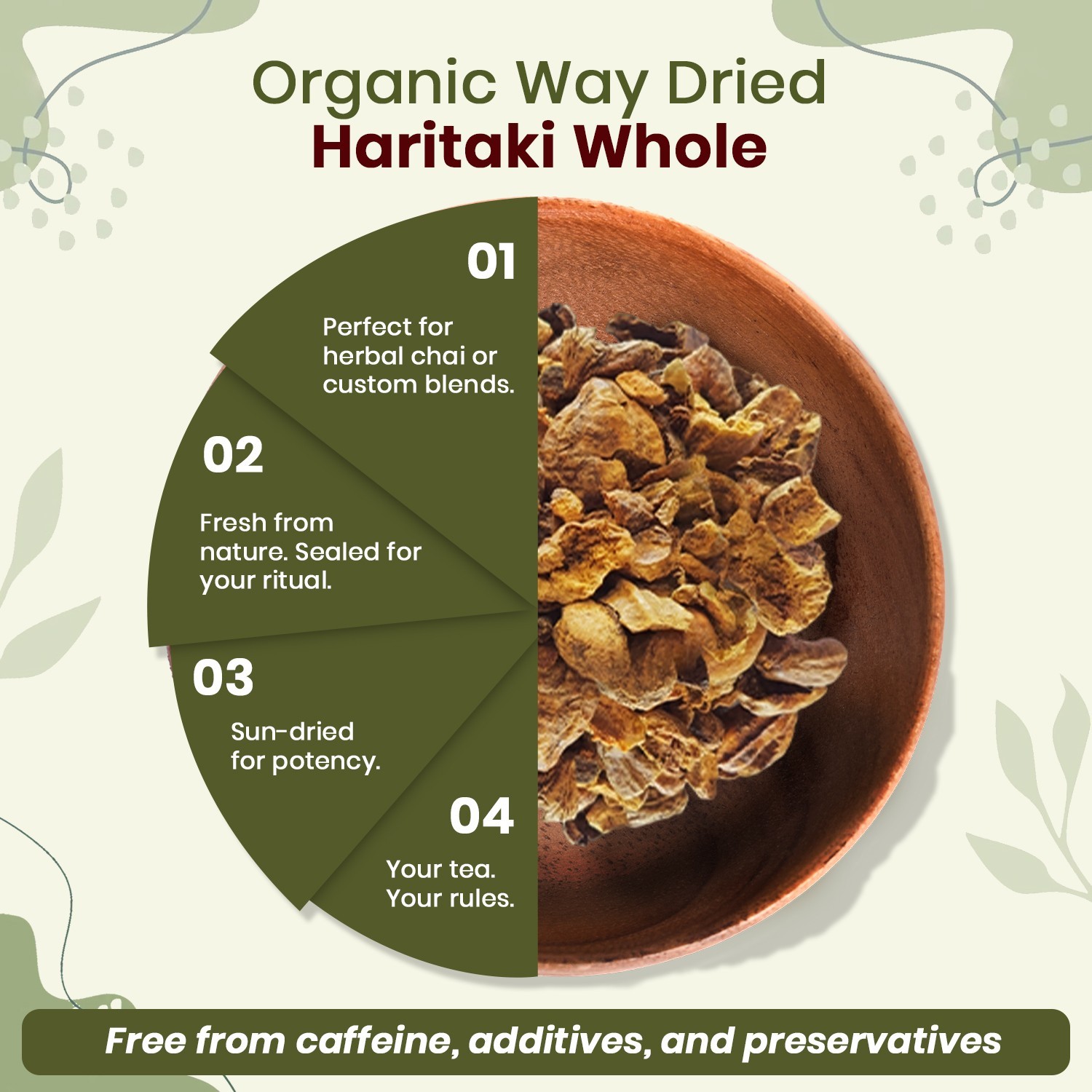 Organic Way Haritaki whole