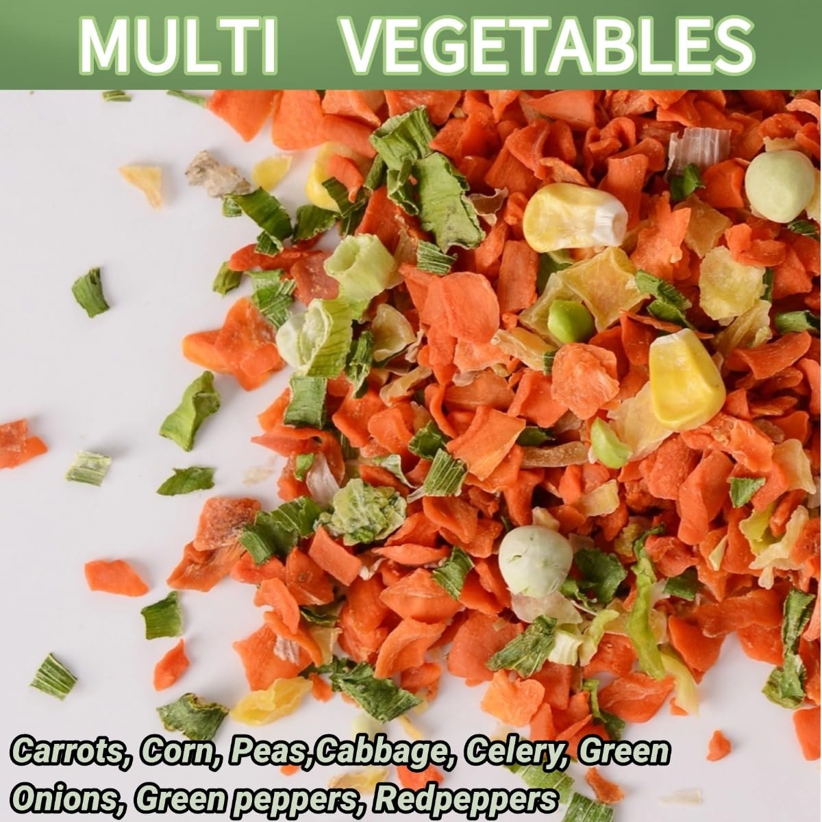 Dried Dehydrated Vegetables for Ramen Toppings, 7.05oz All Natural 7.05 oz