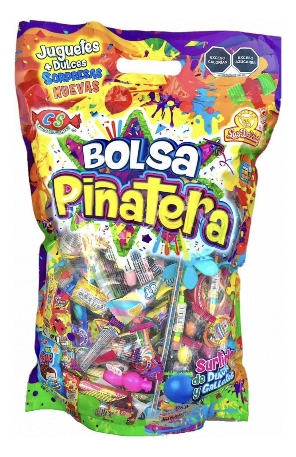 MEXICAN MIXED MOST POPULAR CANDIES (3 Lb) – PIÑATERO PARA FIESTAS (1.4 Kg)