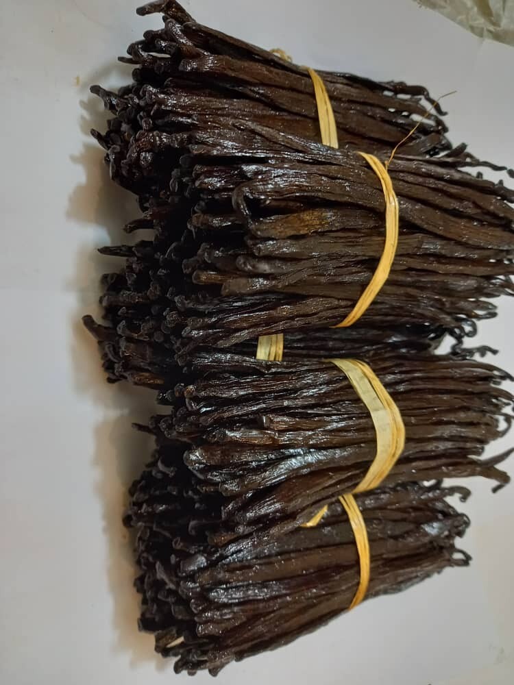 10 Whole Vanilla Beans, Premium Grade A Vanilla Bean For Making Vanilla Extract