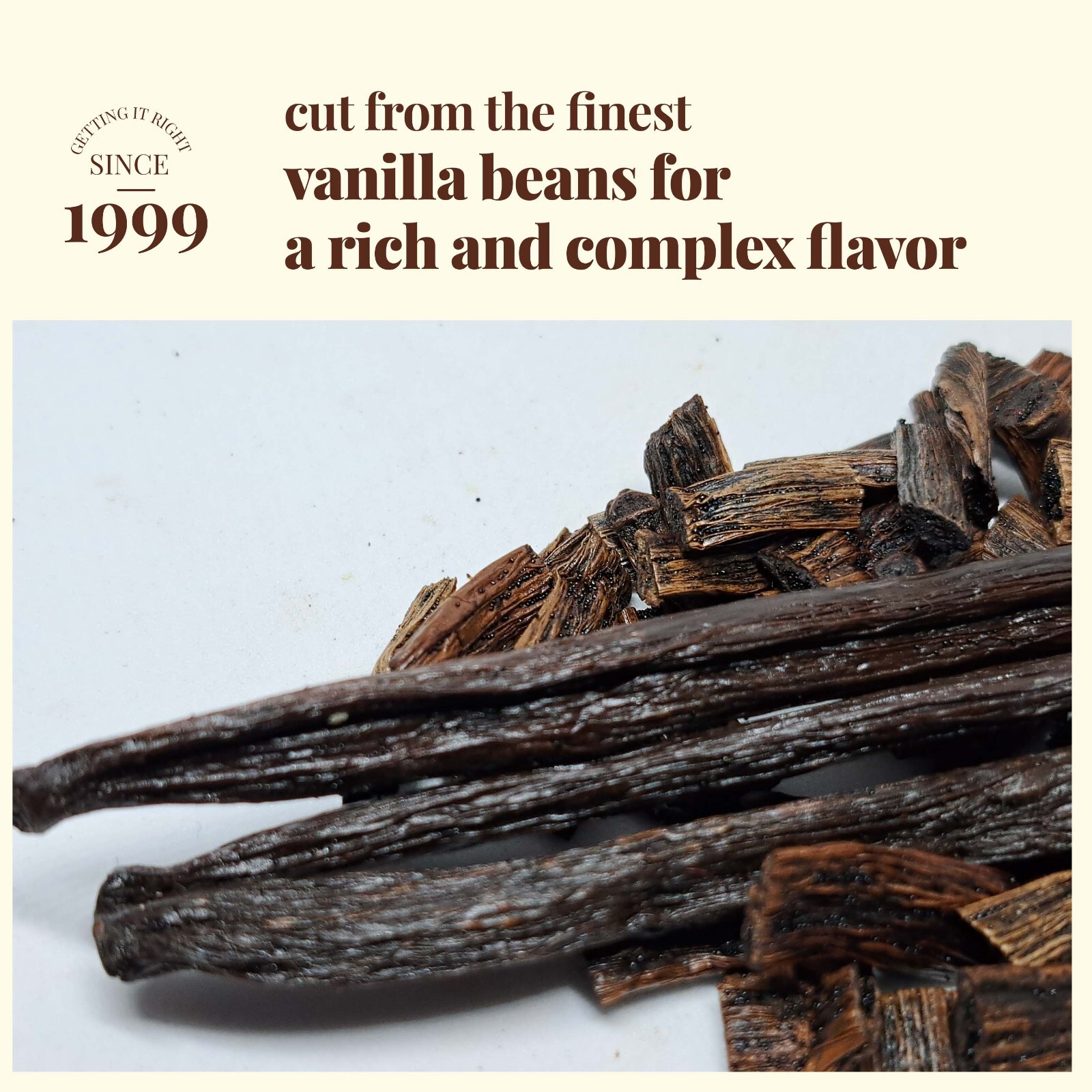 Vanilla Bean Cuts 1 Pound, Grade B Best vanilla Beans for Making Vanilla Extract
