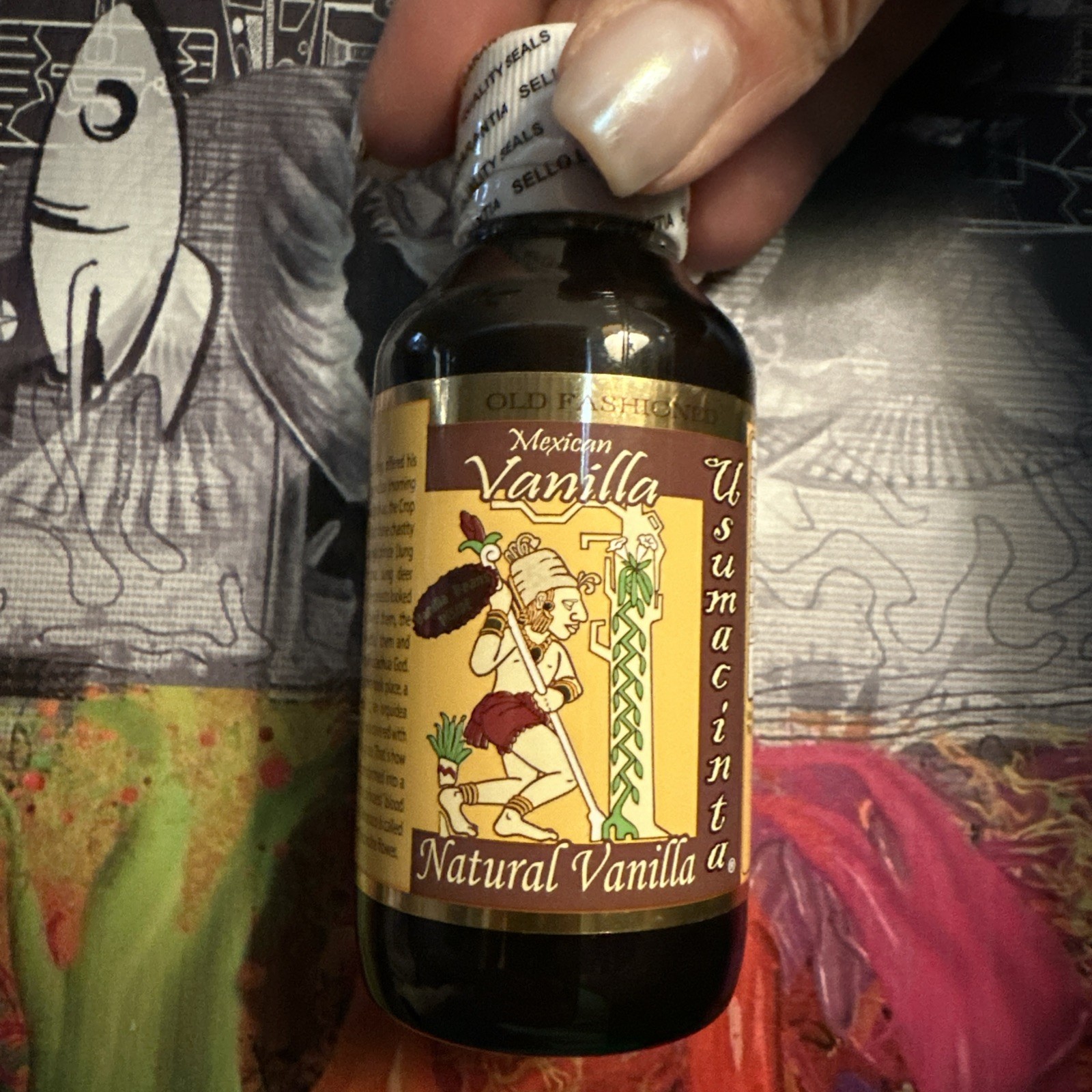 Old-fashioned Usumacinta Mexican Vanilla Extract