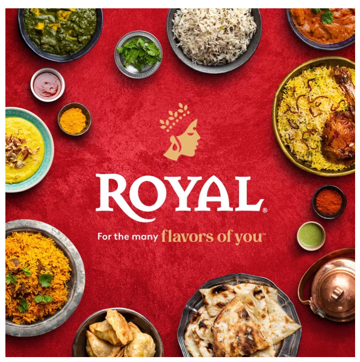 Authentic Royal Naturally Aged Indian White Basmati Rice, Long-Grain, Gluten-fre