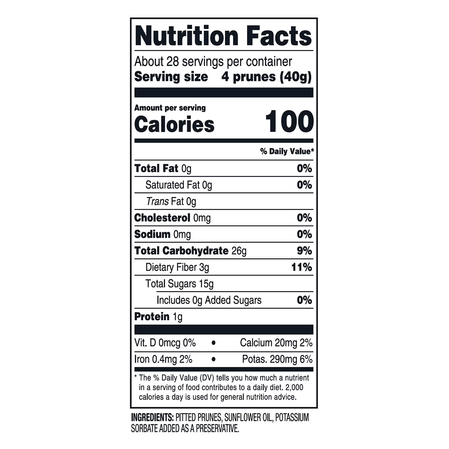 2 PACK-Member’s Mark Dried Pitted Prunes,40 oz (Total 80 oz) Great FREE SHIPPING