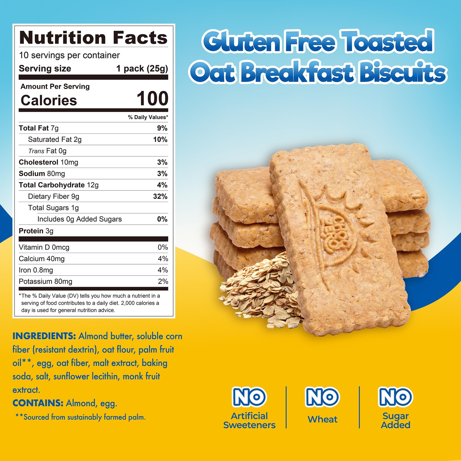 ChocZero Sugar Free Toasted Oat Breakfast 9 Ounce (Pack of 1), brown