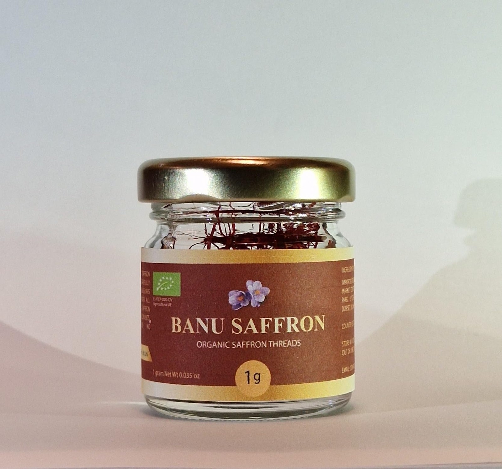 Organic Saffron Threads by Banu – Award Winning All Red Certified…
