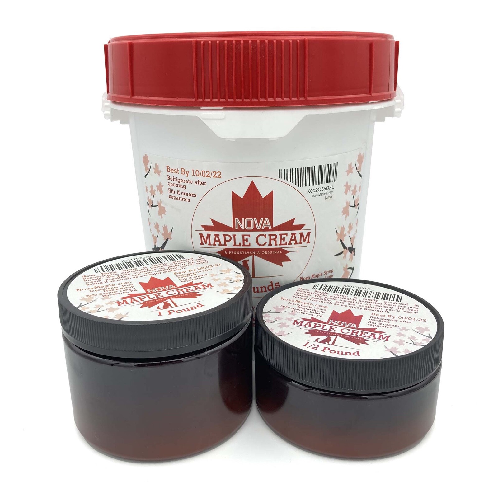 Nova Maple Cream – Pure Grade-A Maple Cream Butter Spread