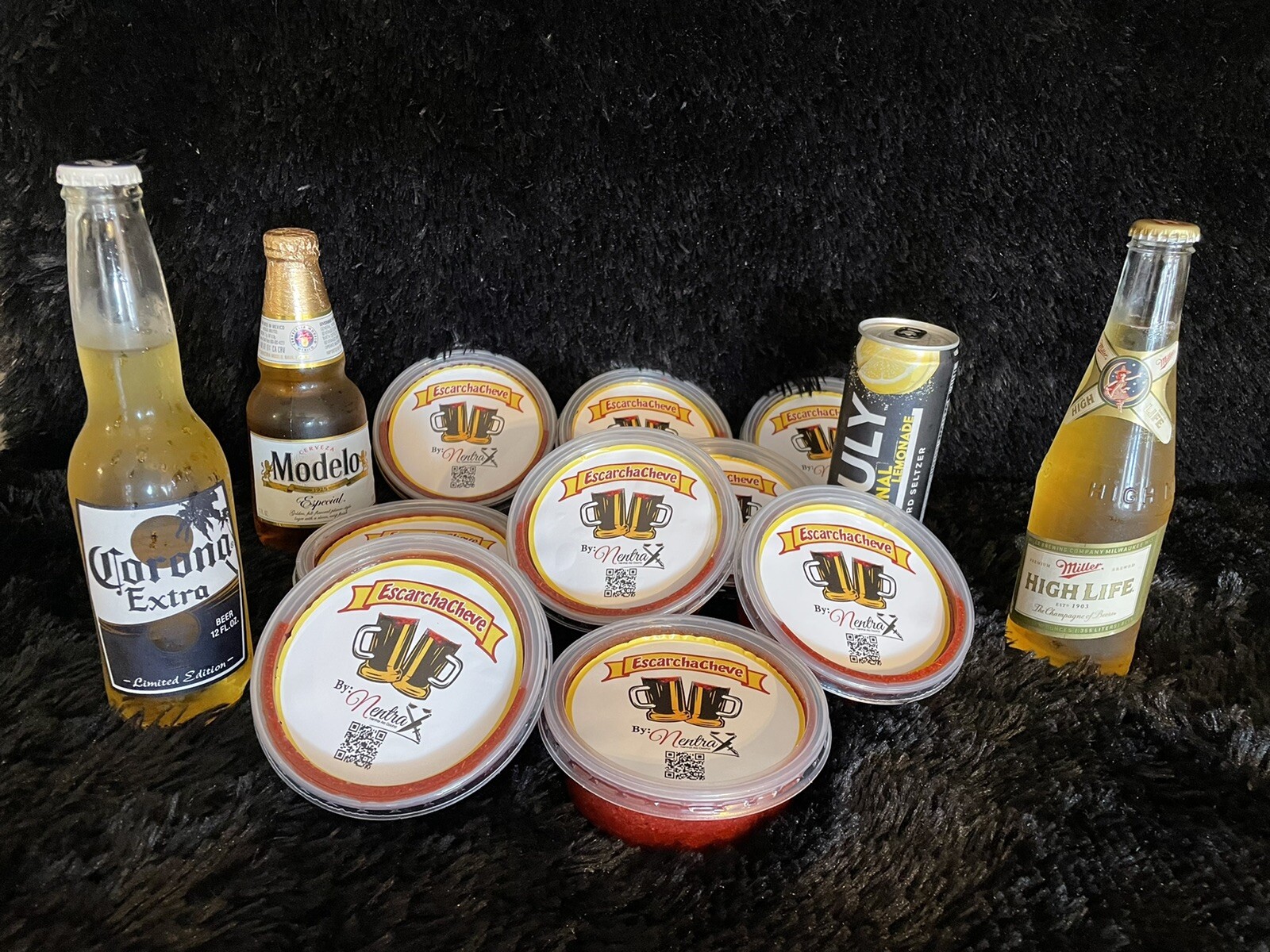 EscarchaCheve Rim Paste Dip for Drinks & Fruit, 300 Grams.