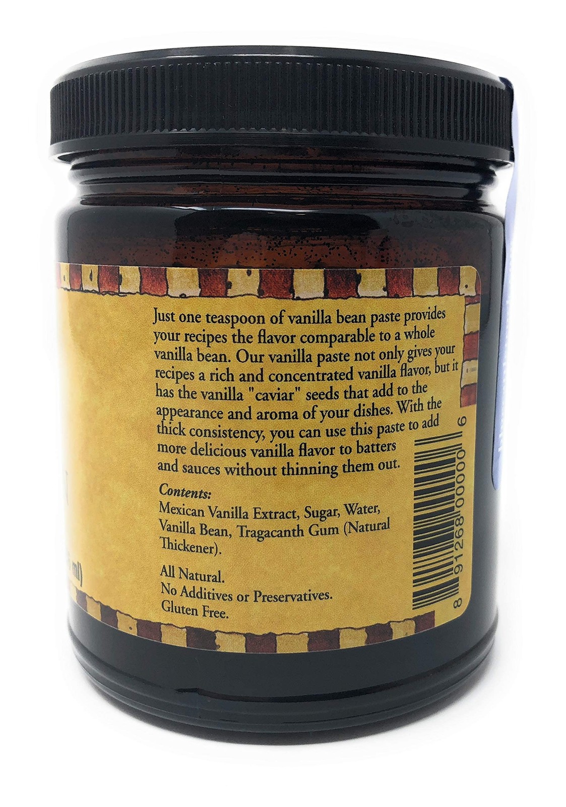 Blue Cattle Truck Trading Co. Gourmet Mexican Vanilla Bean Paste, 8 Ounce (Measu
