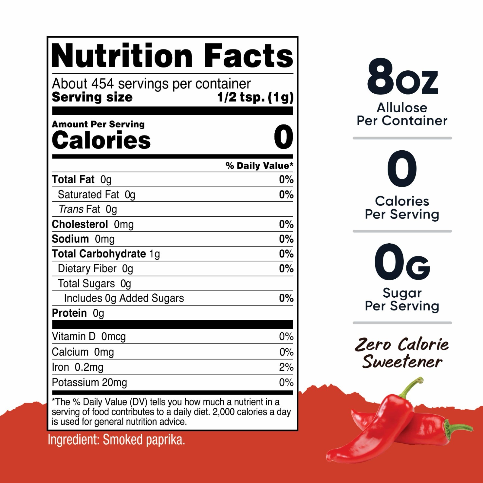 Nutricost Pantry Smoked Paprika (1 LB) – Bulk Smoked Paprika, Vegan, Gluten-Free