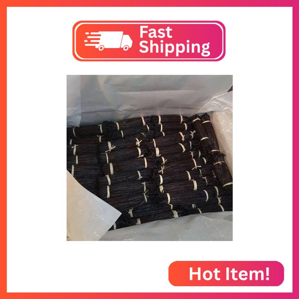 15 Madagascar Vanilla Beans Whole Gourmet Extract Grade A Pods for Baking, Extra