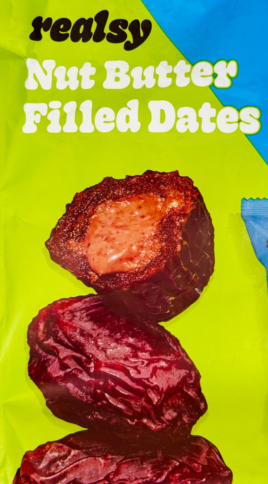 Realsy Almond Butter Filled Medjool Dates, 23 Ind. Wrapped, GF/Vegan, 2027