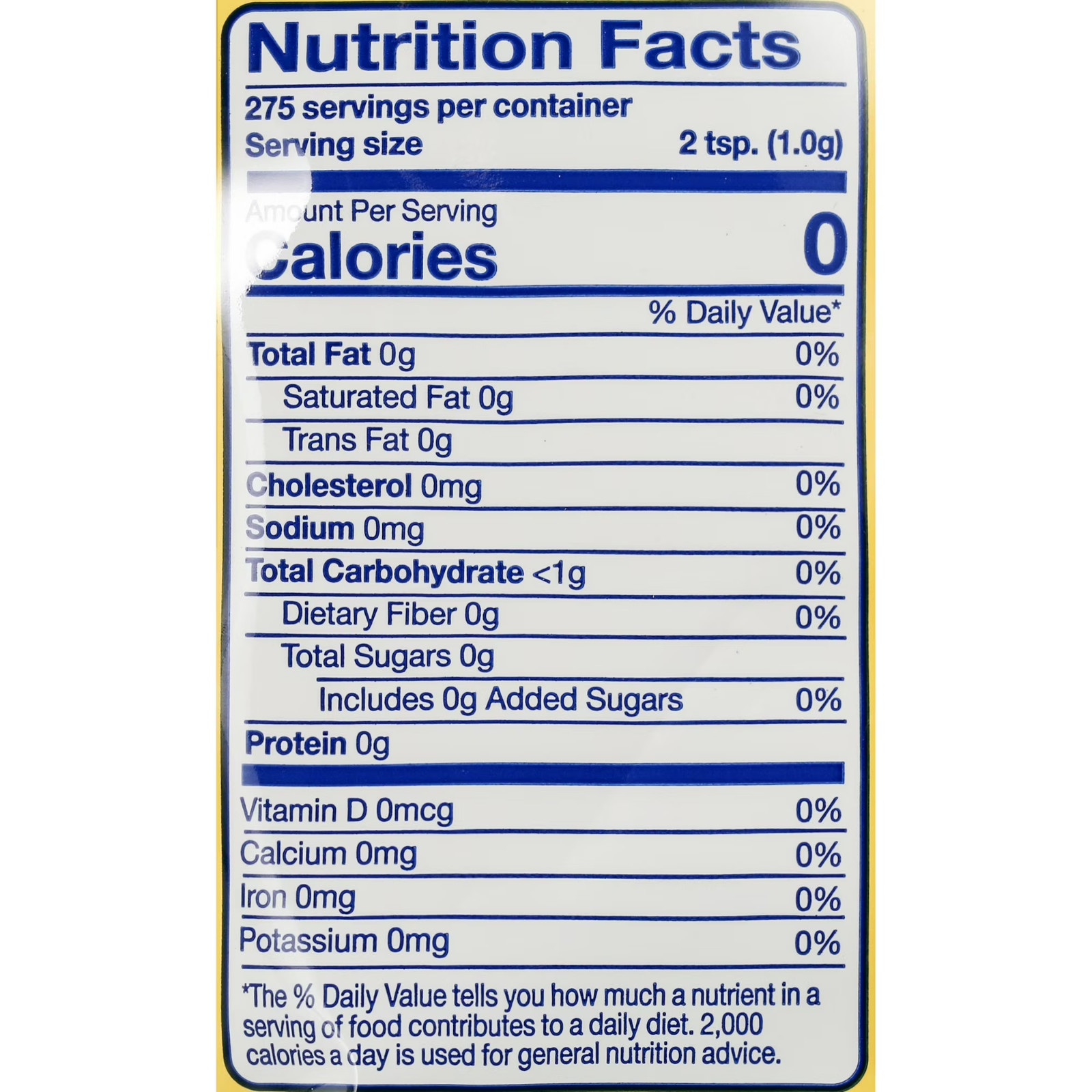 Splenda Zero Calorie Sweetener,Granulated Sugar Substitute,9.7 oz Plastic Bag…