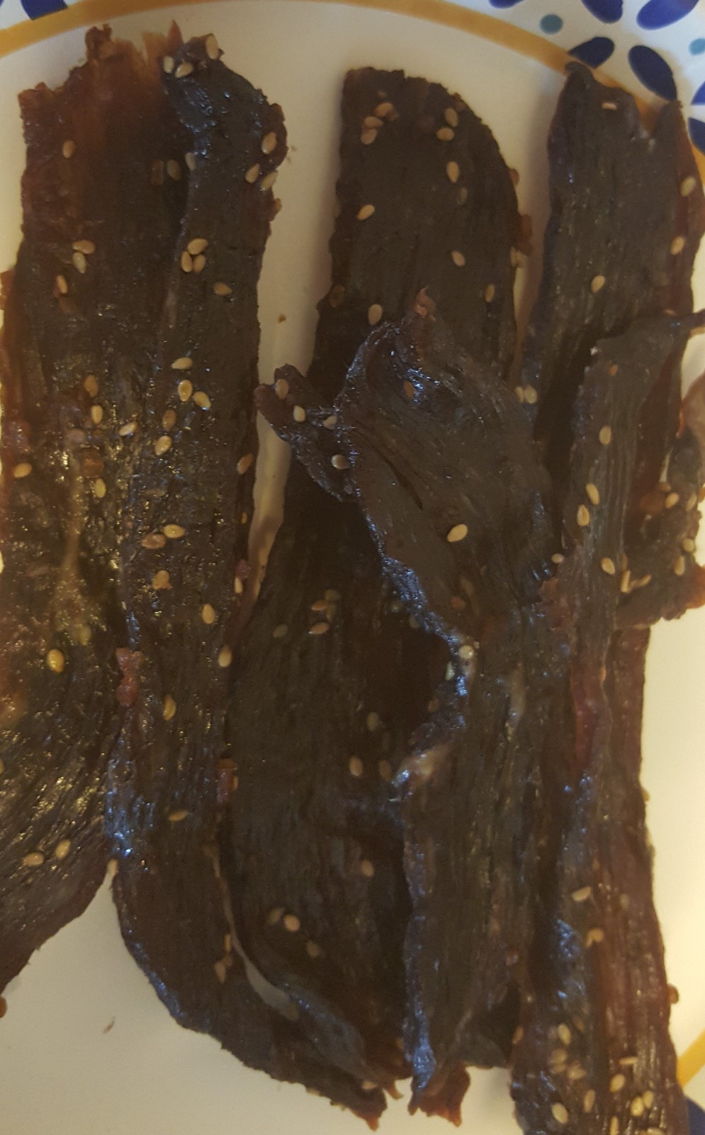JUAN & TERESA HOME MADE OLD SCHOOL BEEF JERKY 16 oz Teriyaki