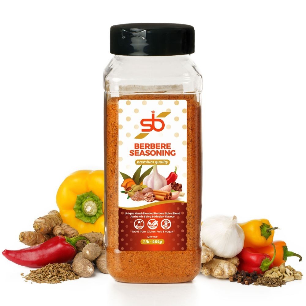 Berbere Seasoning 1 lb Ethiopian Spice Blend African Cooking Meats SB Spices
