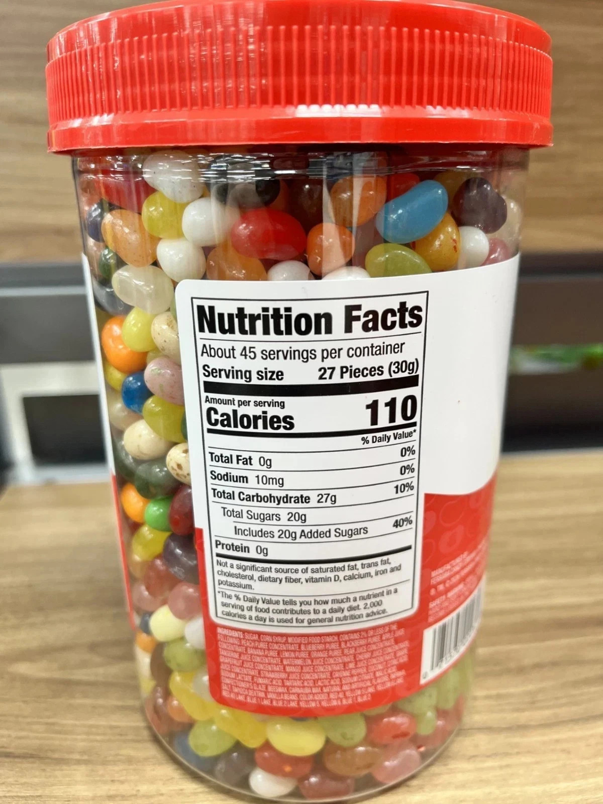 Jelly Belly Jelly Beans 30 Flavors Original Gourmet Real Fruit Juice, 3 lbs.
