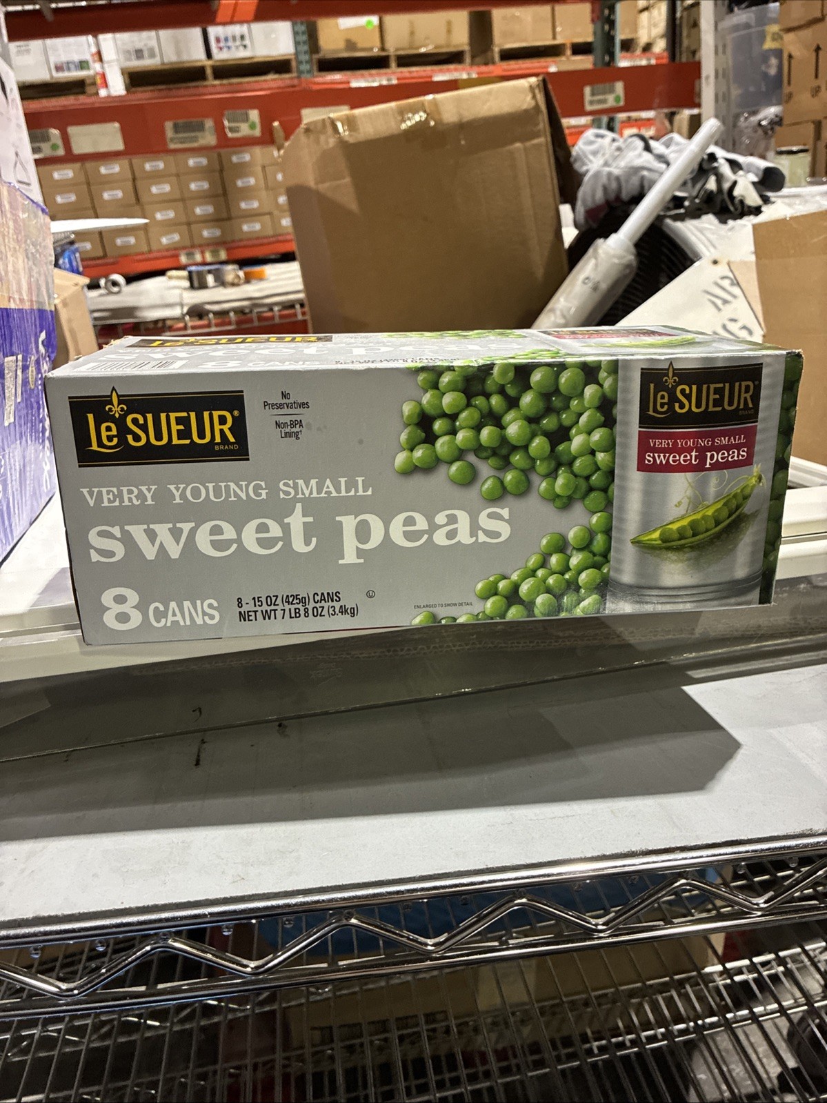 Le Sueur Very Young Small Sweet Peas, 15 oz., 8 ct.
