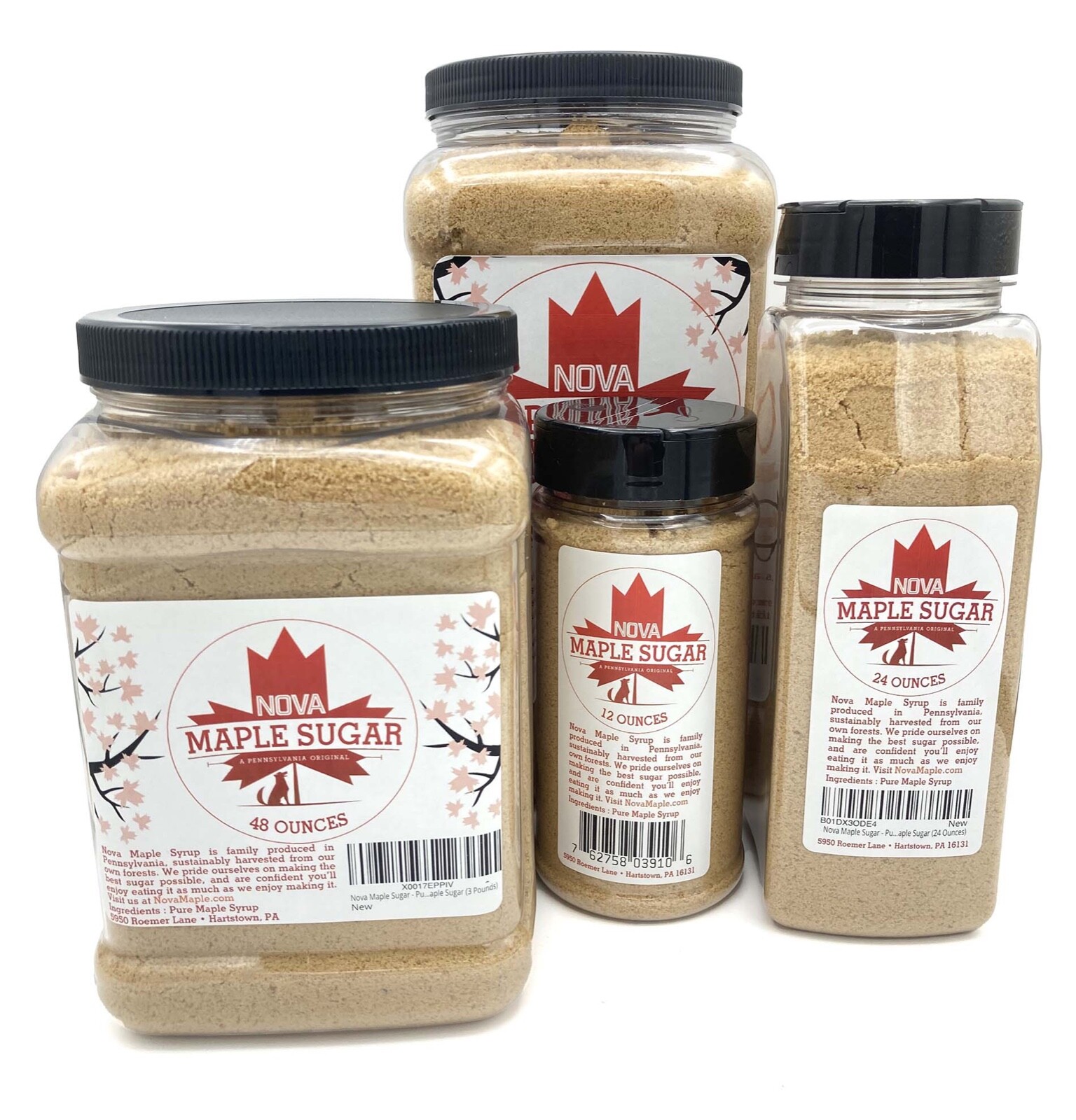 Nova Maple Sugar – Pure Grade-A Maple Sugar