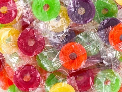 LifeSavers Life Savers 10 FRUIT FLAVOR VARIETY Hard Candy- BULK CANDY- 1/2 POUND