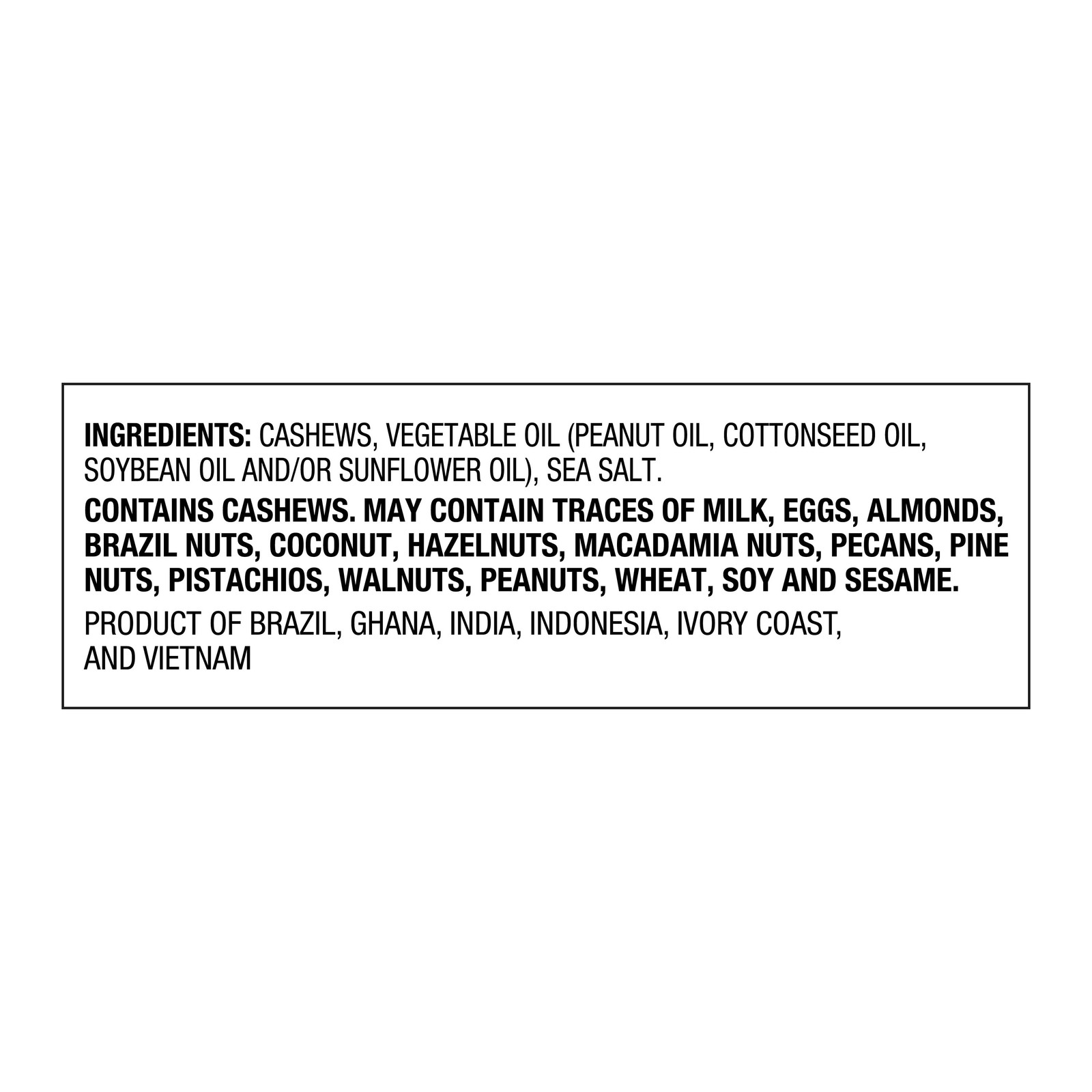 Great Value Deluxe Cashews, 30 oz