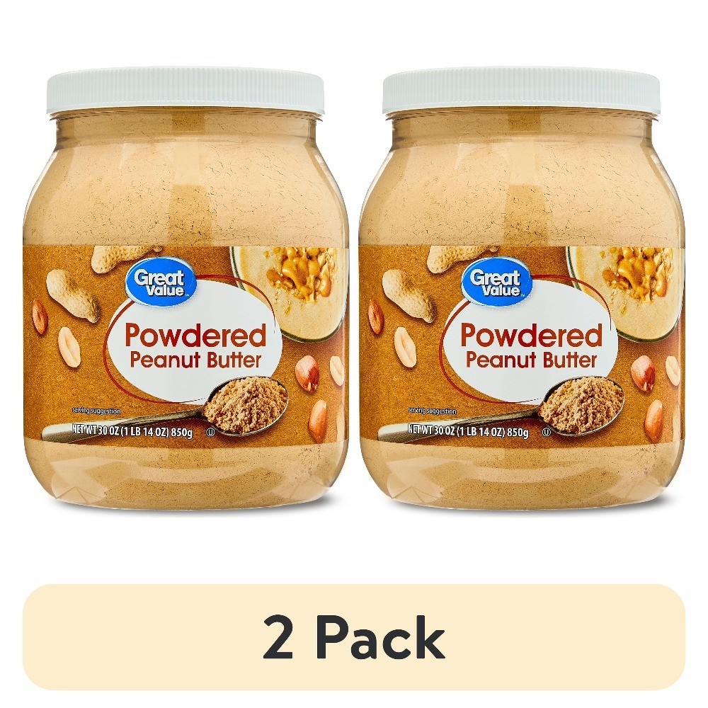 Gluten-Free Powdered Peanut Butter Spread Low Fat All Natural Vegan Friendly