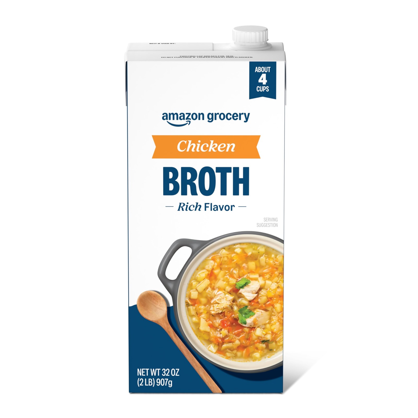 None Chicken Broth 32oz