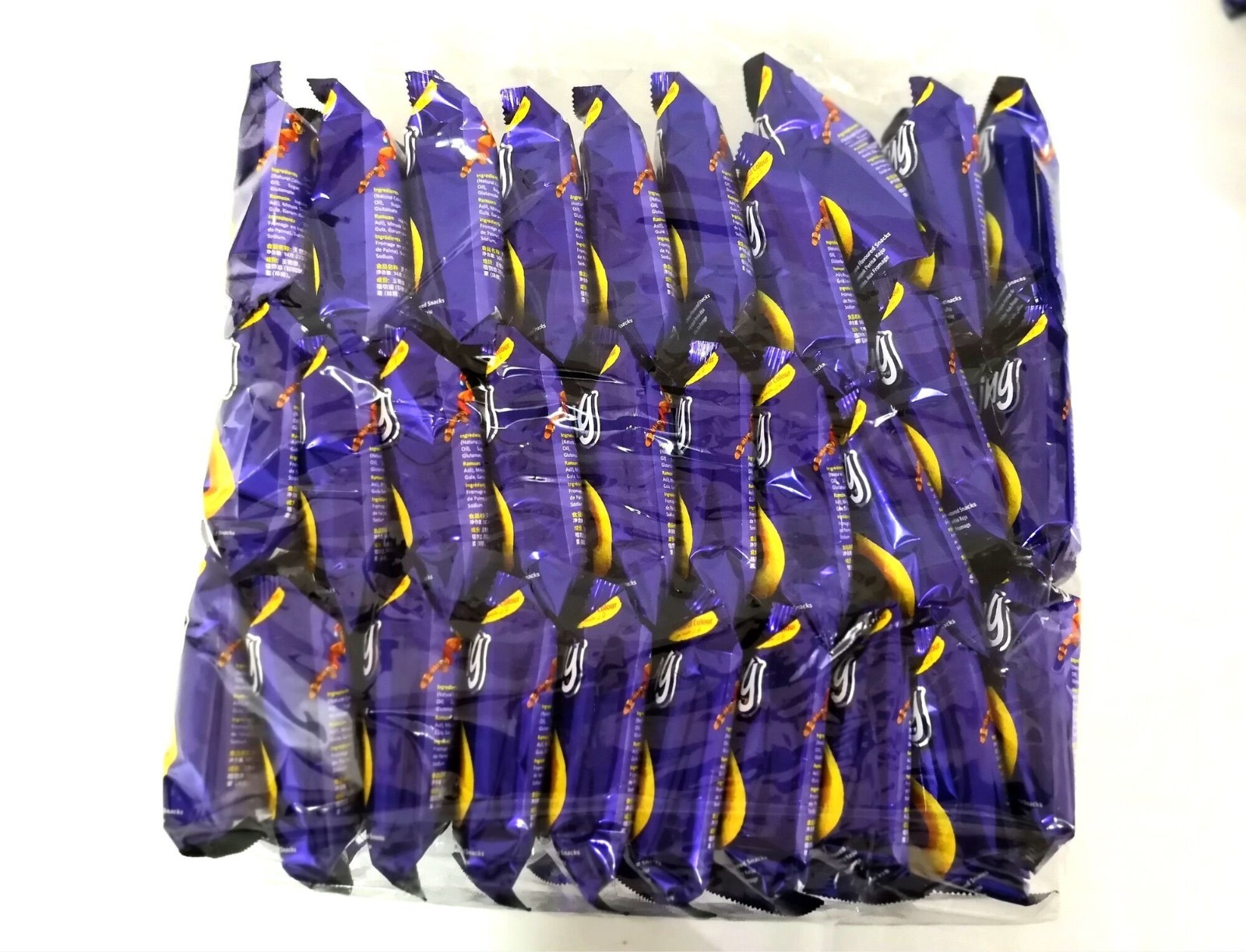 Super Ring Malaysia Favorite Cheese Snack 30 Packs x 14g Bulk Asian Top Seller