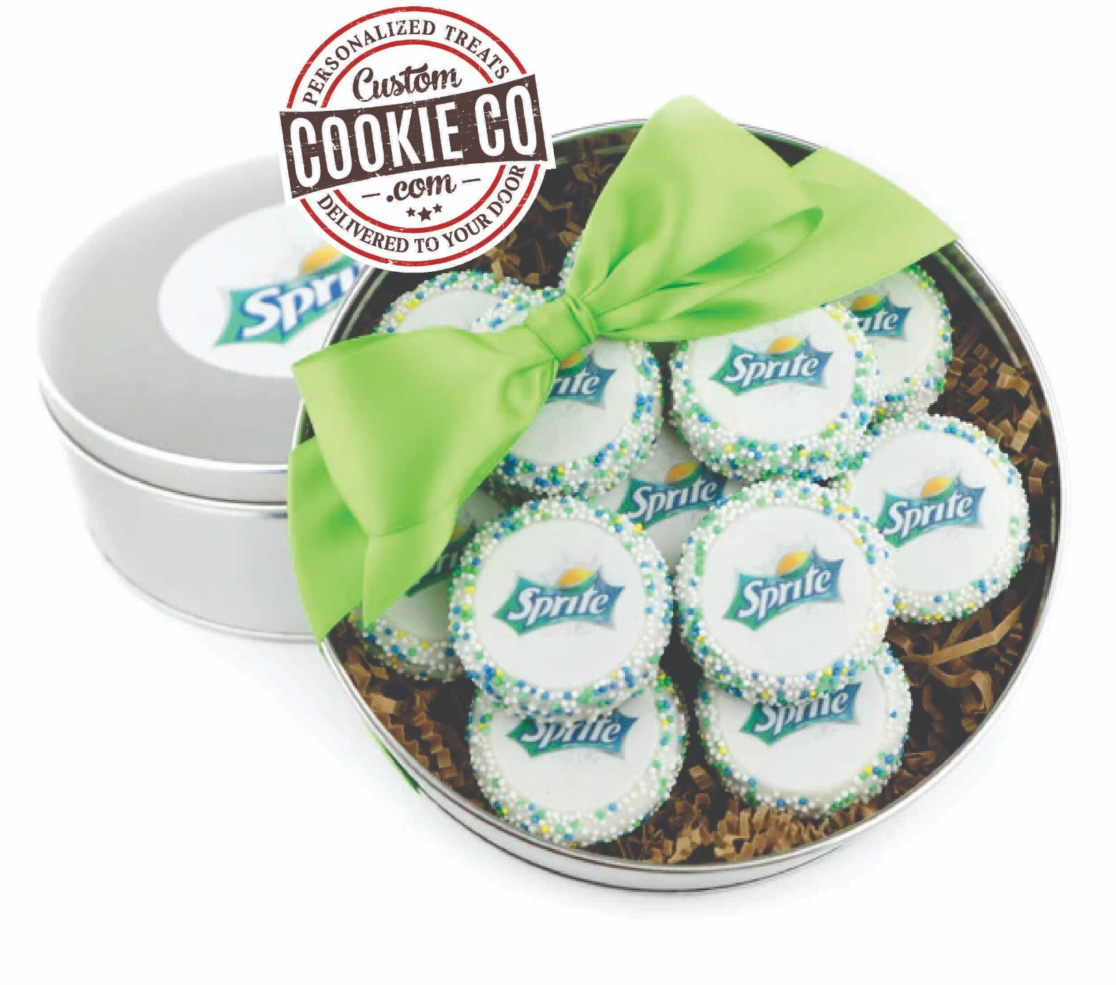 Logoed | Picture | Corporate | Branded | Oreo Sandwich Cookied – 16 Pcs | Tin