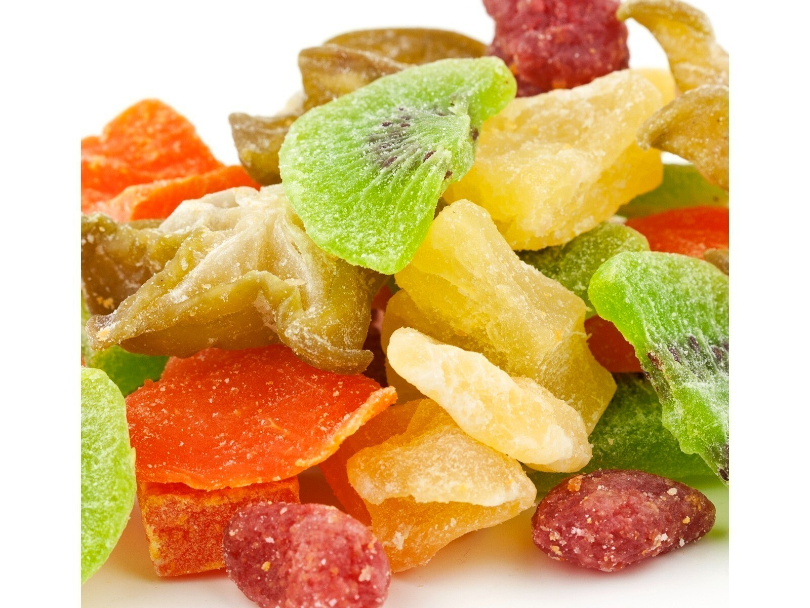 Tropical Fruit Salad 2 Pounds Dried Fruit Free Shipping