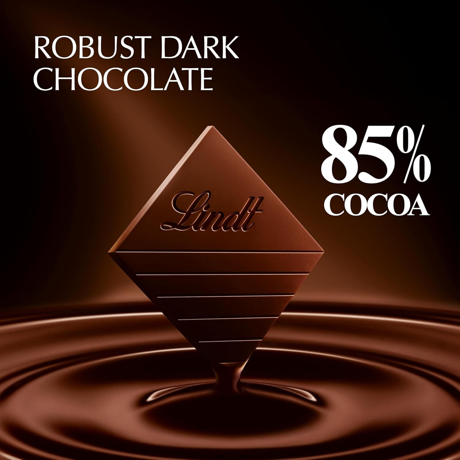 EXCELLENCE 85% Cocoa Dark Chocolate Bar, Dark Chocolate Candy, 3.5 Oz. (12 Pack)