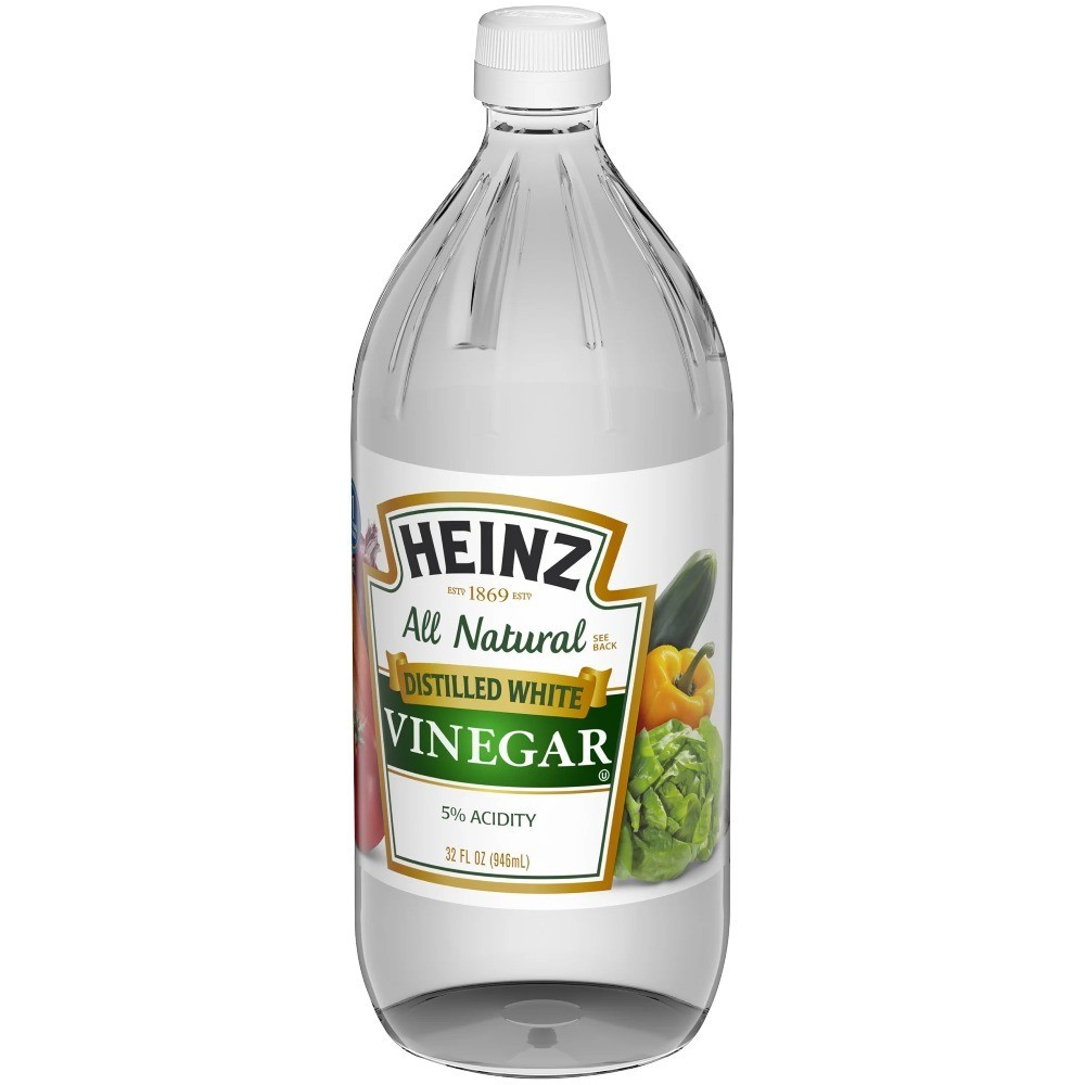 Pure Distilled White Vinegar 5% Acidity All Natural 32 fl oz 3 Pack Unbranded