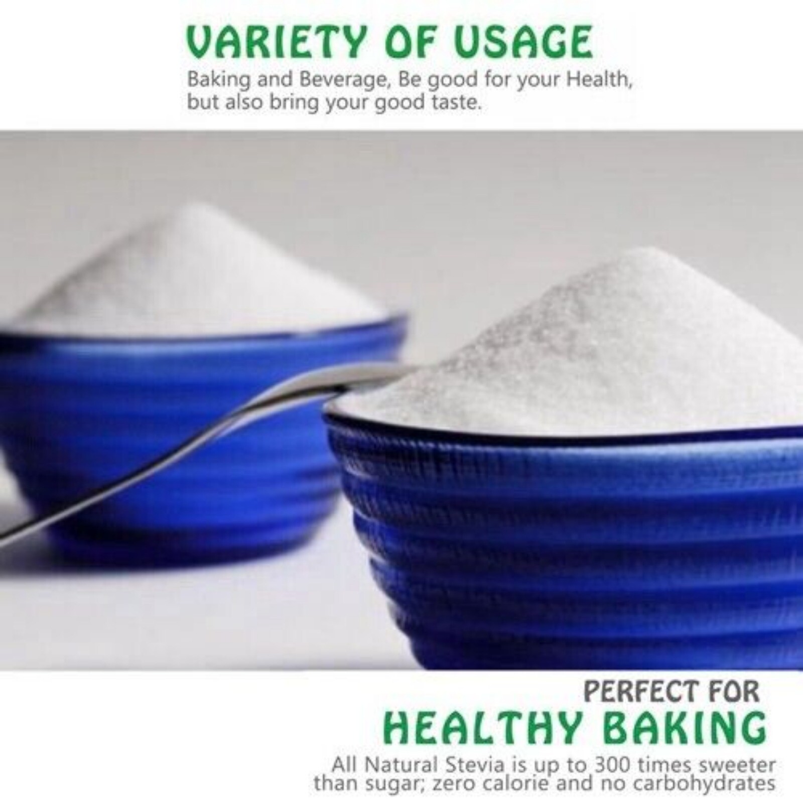 16OZ CCnature Stevia Powder Natural Extract Sweetener Stevia Leaf Sweetener 0Cal